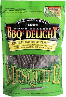 BBQr's Delight Mesquite Wood Pellets 1lb Bag