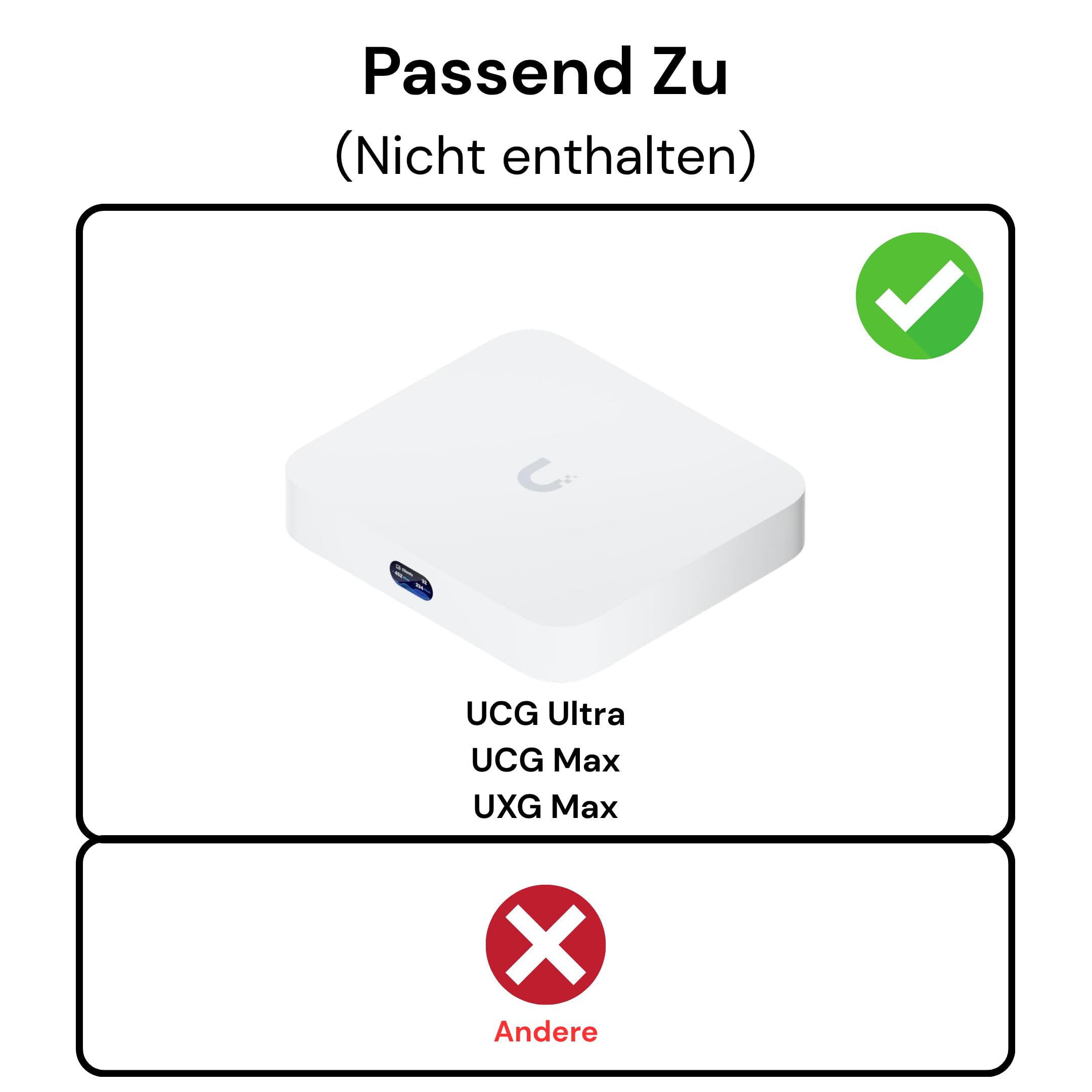 Support pour Ubiquiti Cloud Gateway Ultra & Cloud Gateway Max - 10" Rack Mount pour UCG Ultra, UCG Max, UXG Max, UniFi réseau Rackmount Accessoires