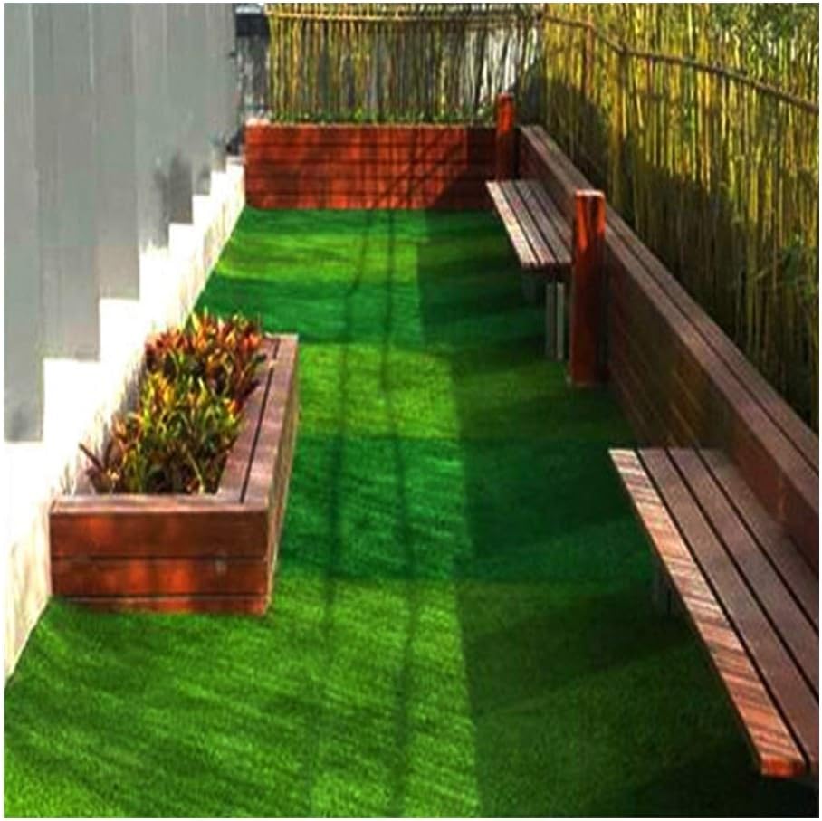 Artificial Turf, High Density Artificial Grass Mat For Villa Pet Area Football Synthetic Grass Mat Lawn Height 2.5CM Size 2 * 5 M