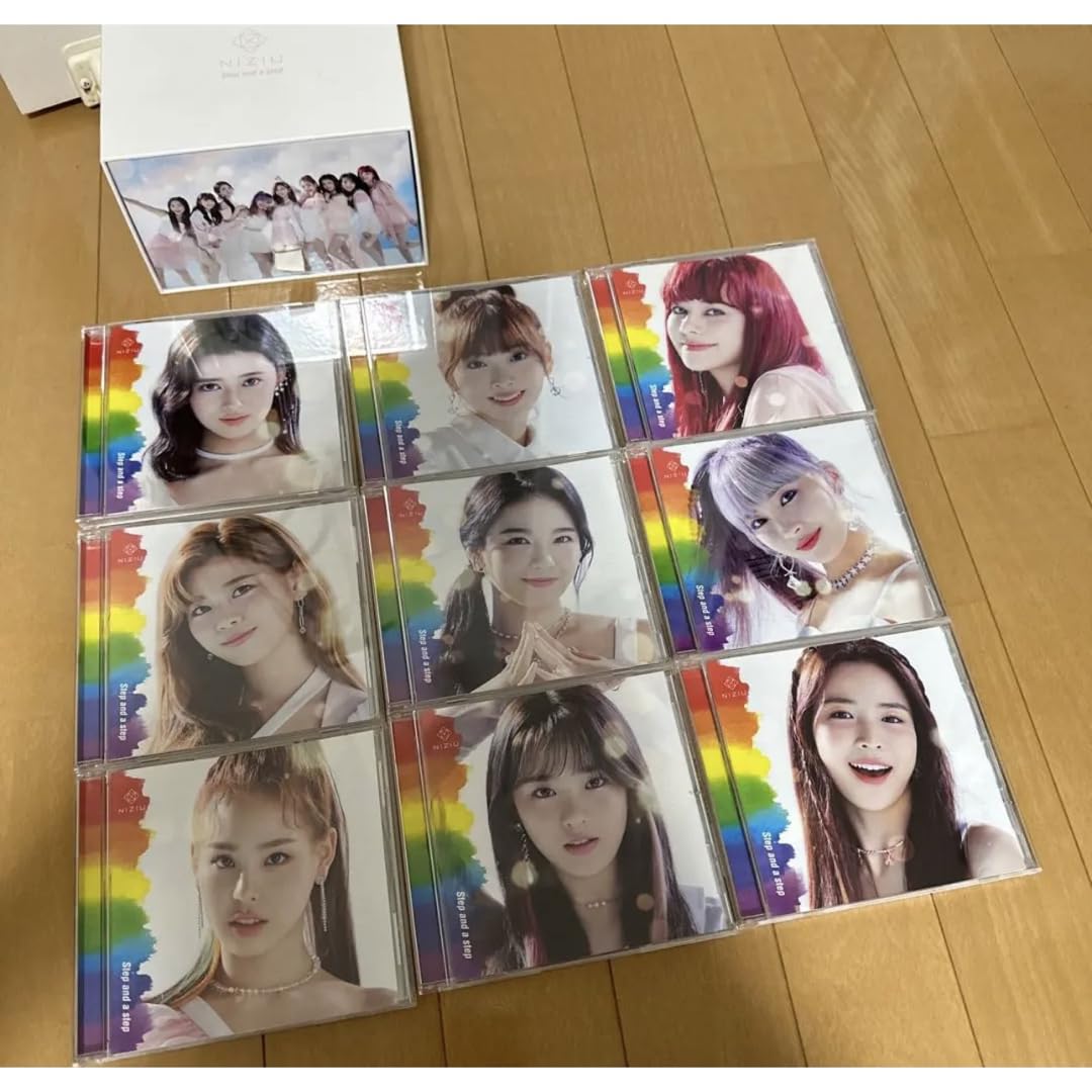 SONY - niziu step and a step Withu盤9形態 まとめ買い特典付】Step and a step<WithU限定盤>全9形態