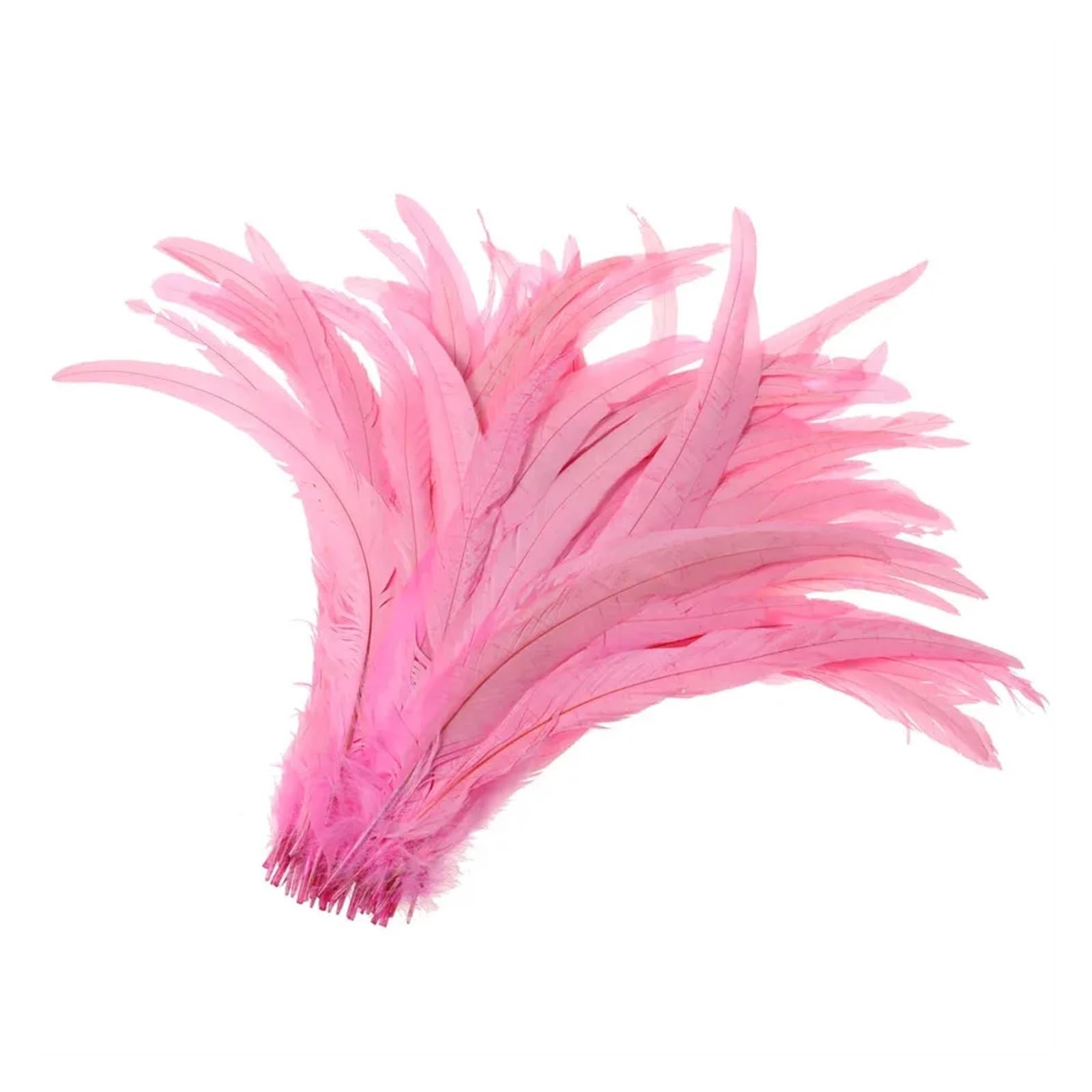10/100 pièces 35-45CM bricolage coq plume artisanat couture vêtements décor plume maison fête femmes plume chapeaux accessoires de mariage(Pink,40-45cm-100Pcs)