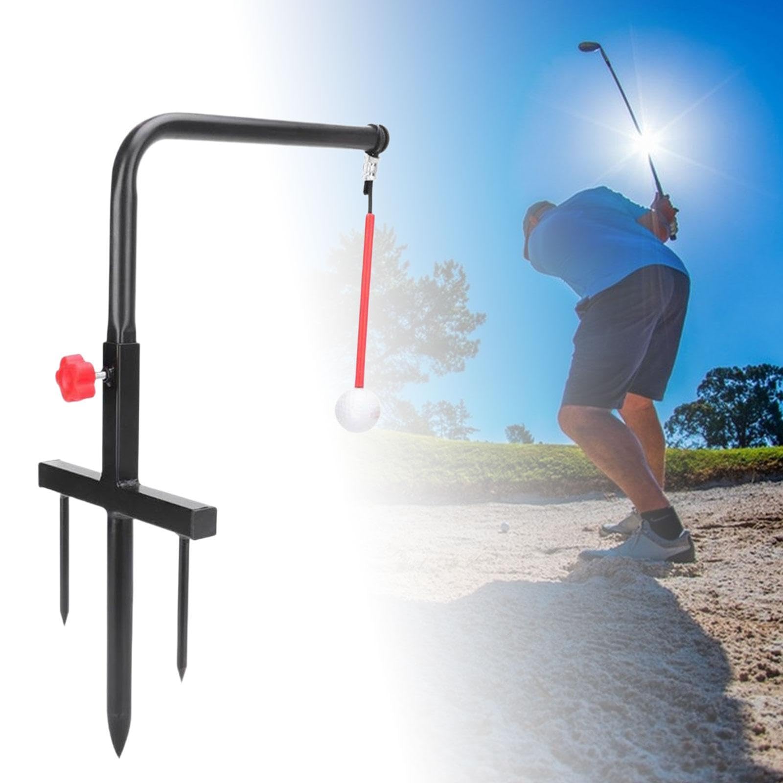 Golfschwungtrainer, Trainingshilfe, Schlagtrainingsgerät, Golfzubehör, Tragbarer Golf Übungsschwung Groover für Spieler Jeden Niveaus