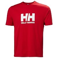 Helly Hansen Hommes T-Shirt avec Logo HH 3.0, Rouge