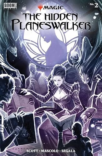 Magic the Hidden Planeswalker #2 Karen S. Darboe Main Cover with Rated Comics Acrylic Backer
