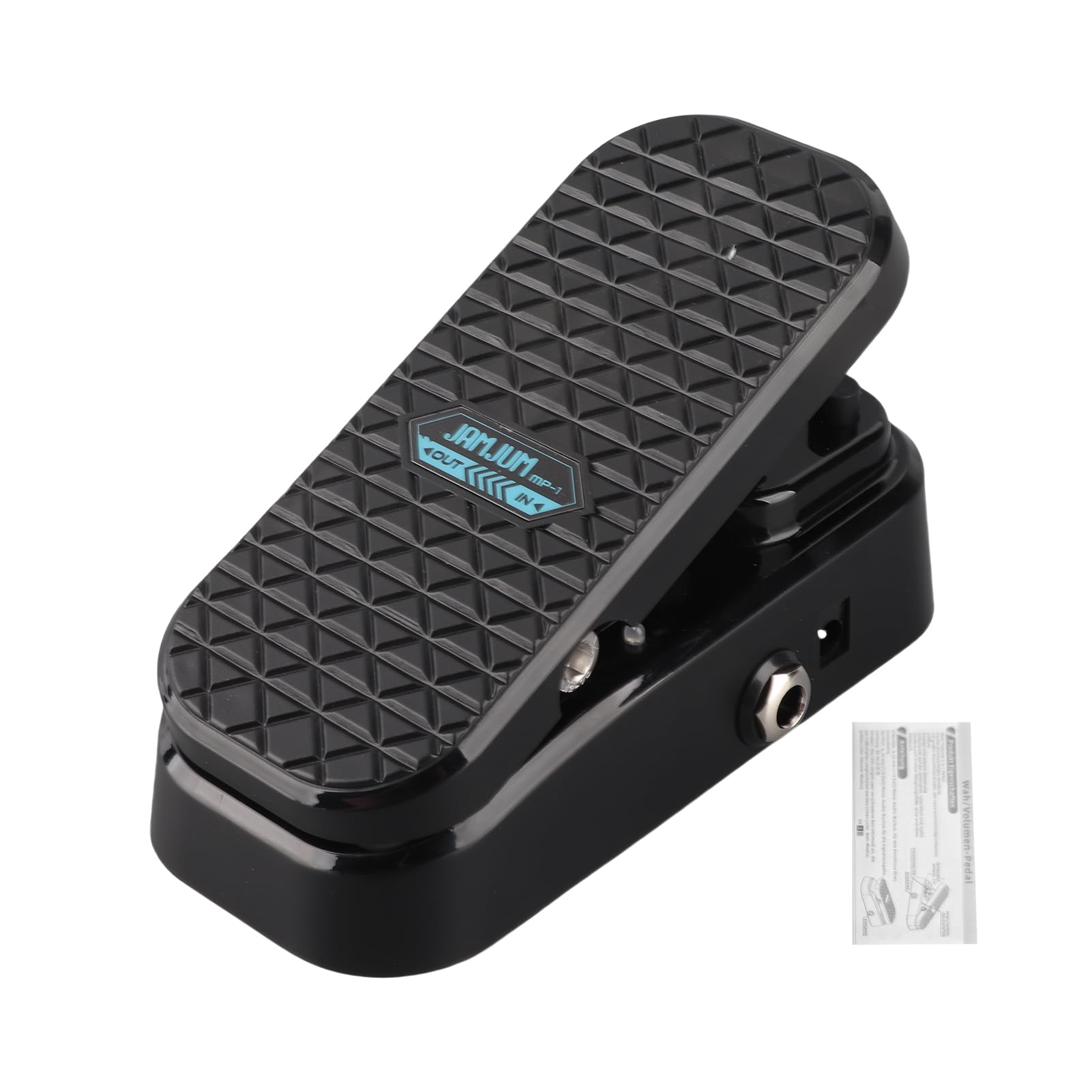 Btuty Pedale Volume Wah per Chitarra, Pedale Effetti a 2 Funzioni con Induttore Schermato RM e Circuito Volume Attivo, per Chitarra Elettrica
