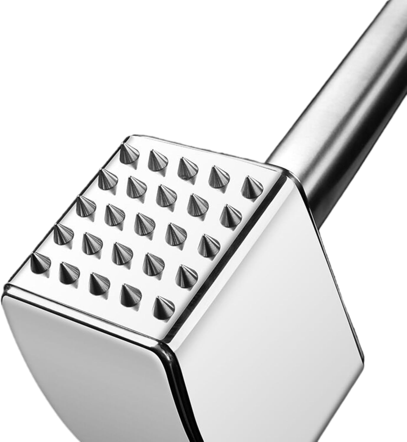 新款方型牛排松肉锤 双面不锈钢肉锤 捣蒜敲肉锤厨房 Kitchen Gadgets, Cook Accessories 小工具 KCookware Accessories - 1214