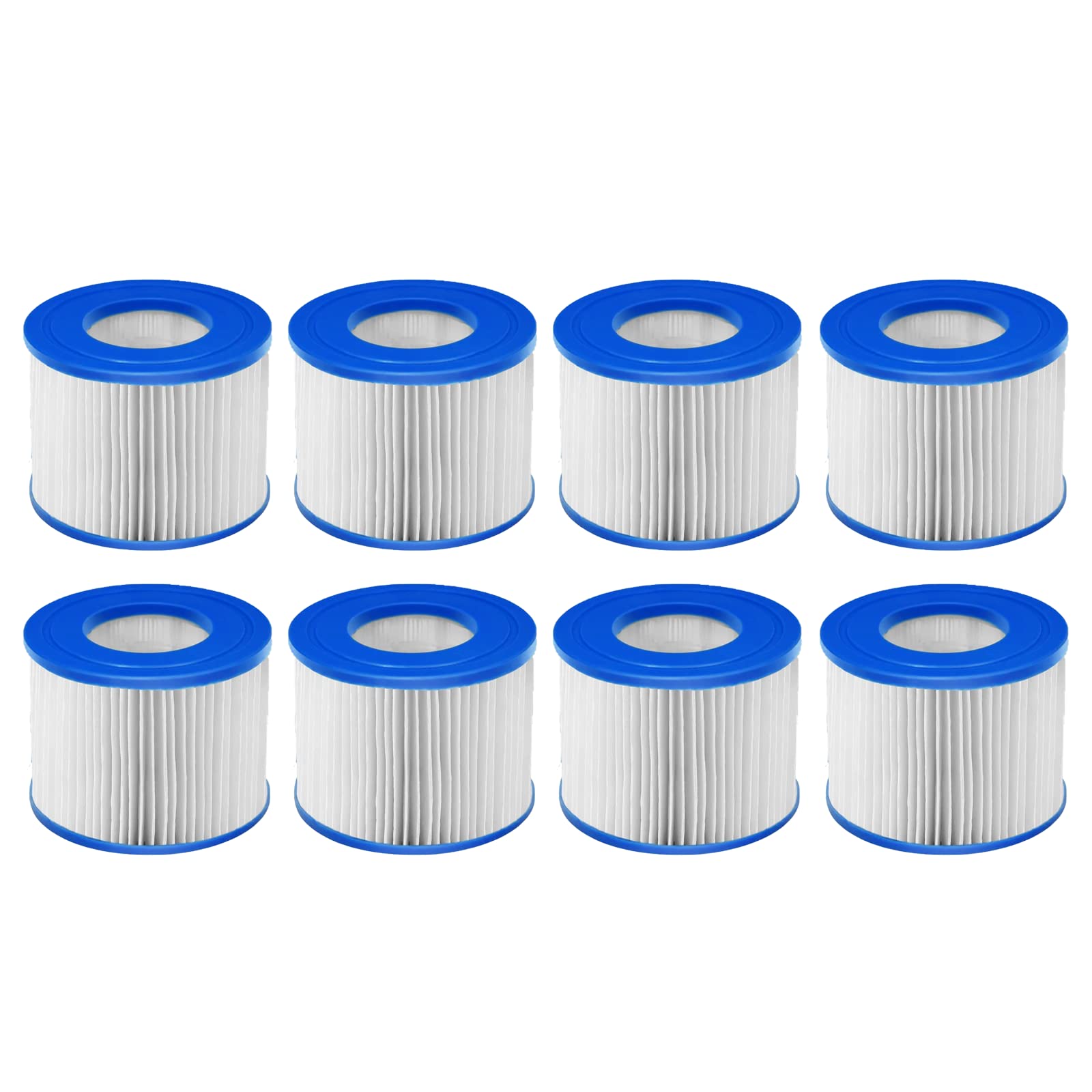 #WEJOY Hot Tub Filter Replacement Cartridges Not Screw Connect Except SPA-A154 Hot Tub Spa Pool Filter Fold White Filter Paper for Many Massage Pool Models