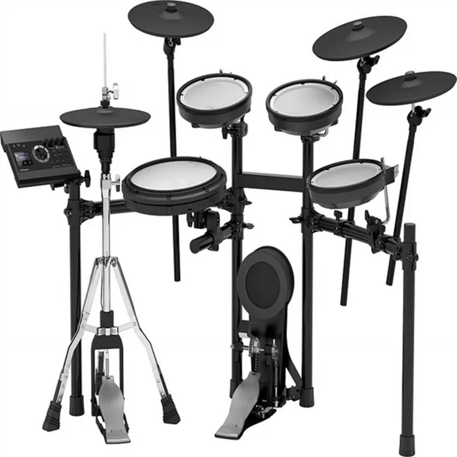 Baterias Electronicas Profesionales Batería Electrónica Flexible Y Ajustable 5 Baterías Y 4 Platillos Con Sistema De Audio Inteligente
