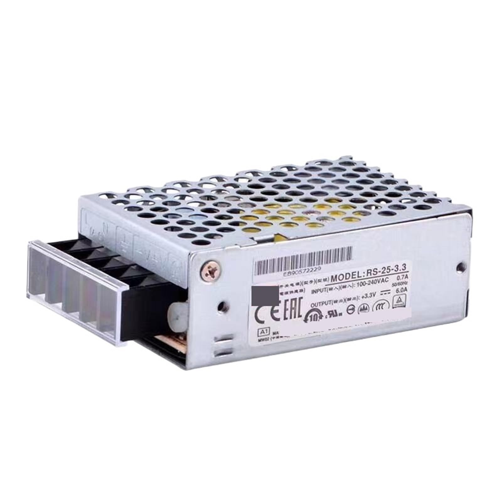 RS-25-2.3 3,3 V 6 A alimentation à découpage à sortie unique CA-DC