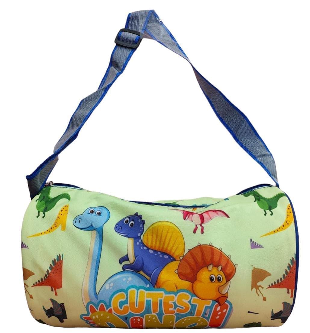 Kids Duffle Travel Bag, Stylish & Spacious Weekender Duffle Bag, Travelling Bag for Swimming, Trip, Gym & Sports Tote for Boys & Girls, Return Gift, 1 Pcs (Dinosaur)-image-12