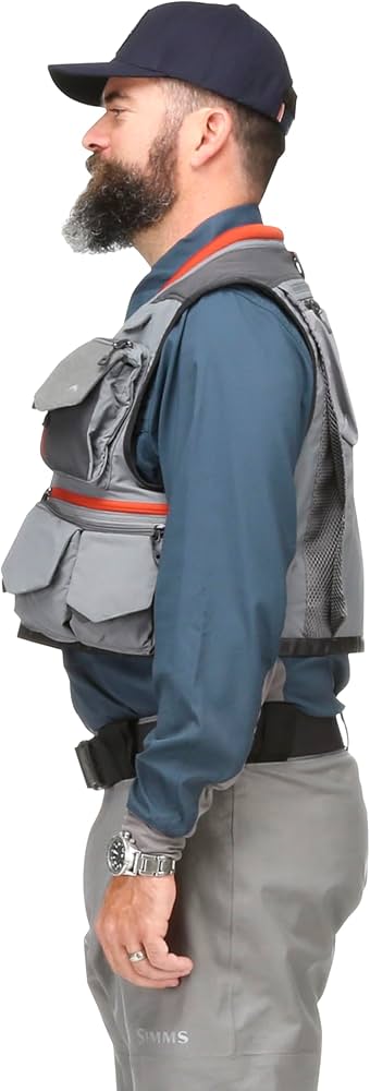 ウェア Simms Guide VEST Men's Fishing Vest - Guide S18 | Simms Fishing