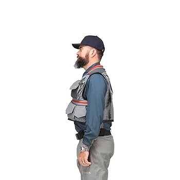 Amazon.com : Simms Guide Vest Steel S : Sports & Outdoors