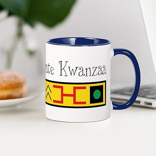 Vista 26 de CafePress Kwanzaa Principles - Taza de café de cerámica, taza de té, 11 onzas