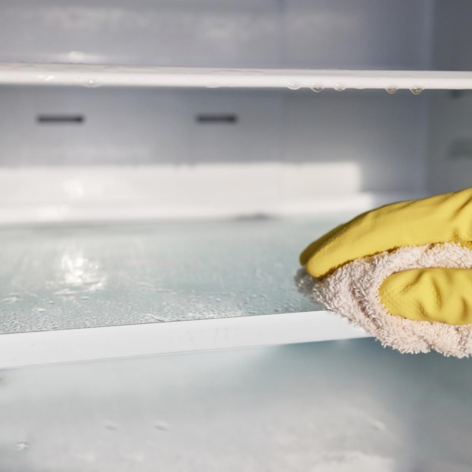 Estante de Repuesto de Vidrio para Congelador, Divisor para Refrigerador, Bandeja de Cristal de 300X300 MM, Adecuado para Almacenamiento en Oficina y Hogar