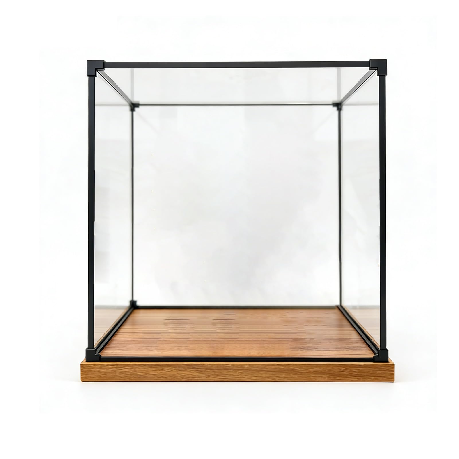 Espositore in acrilico per oggetti da collezione, custodia a forma di cubo, ideale per figure e cimeli multipli (26x26x26in / 65 x 65 x 65 cm), protezione trasparente e vetrina