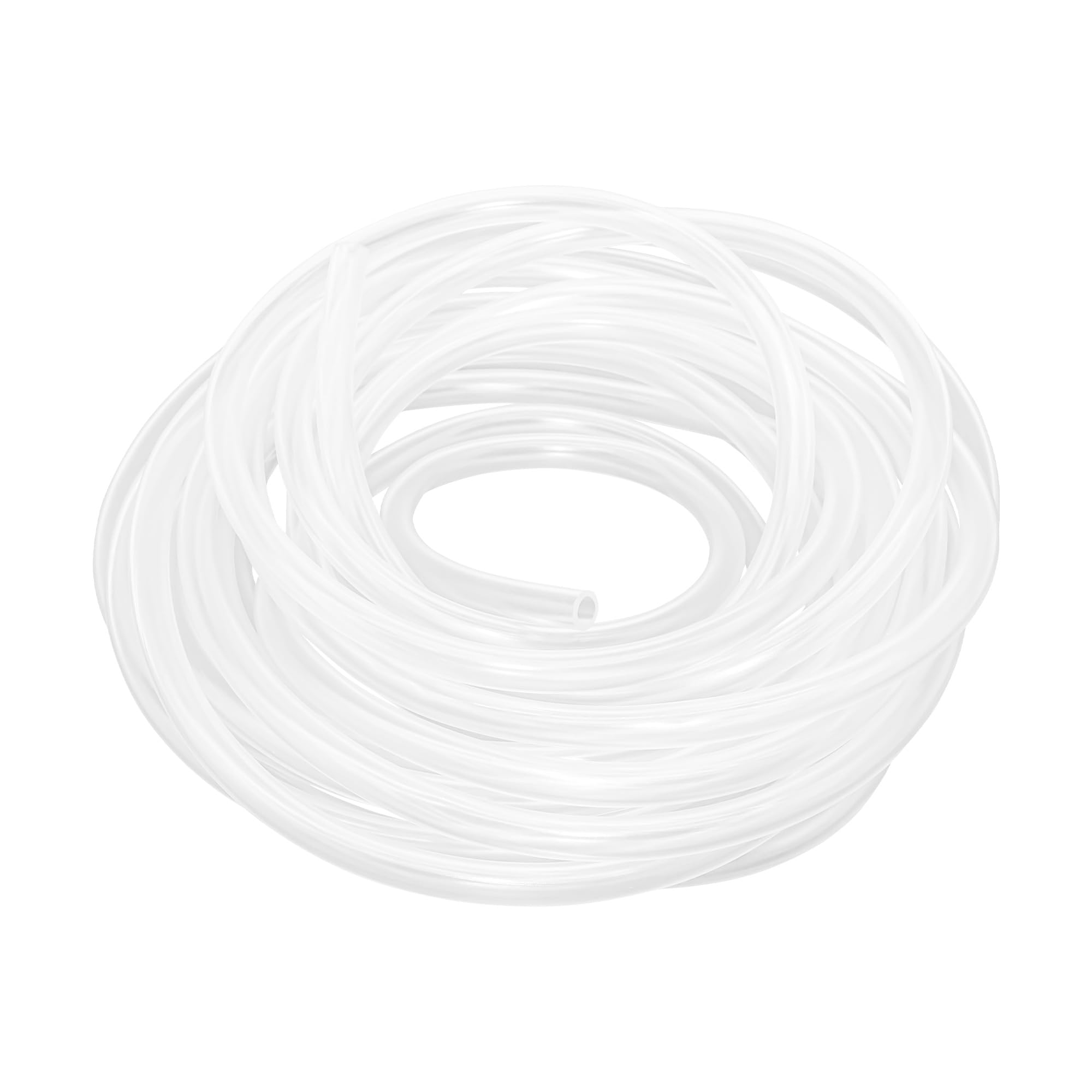 LAVMHAB PVC Tube 7mm ID x 10mm OD 5m(16.4ft) Clear Vinyl Hose PVC Tubing, Lightweight and Flexible Plastic Tubing Water Air Pipe