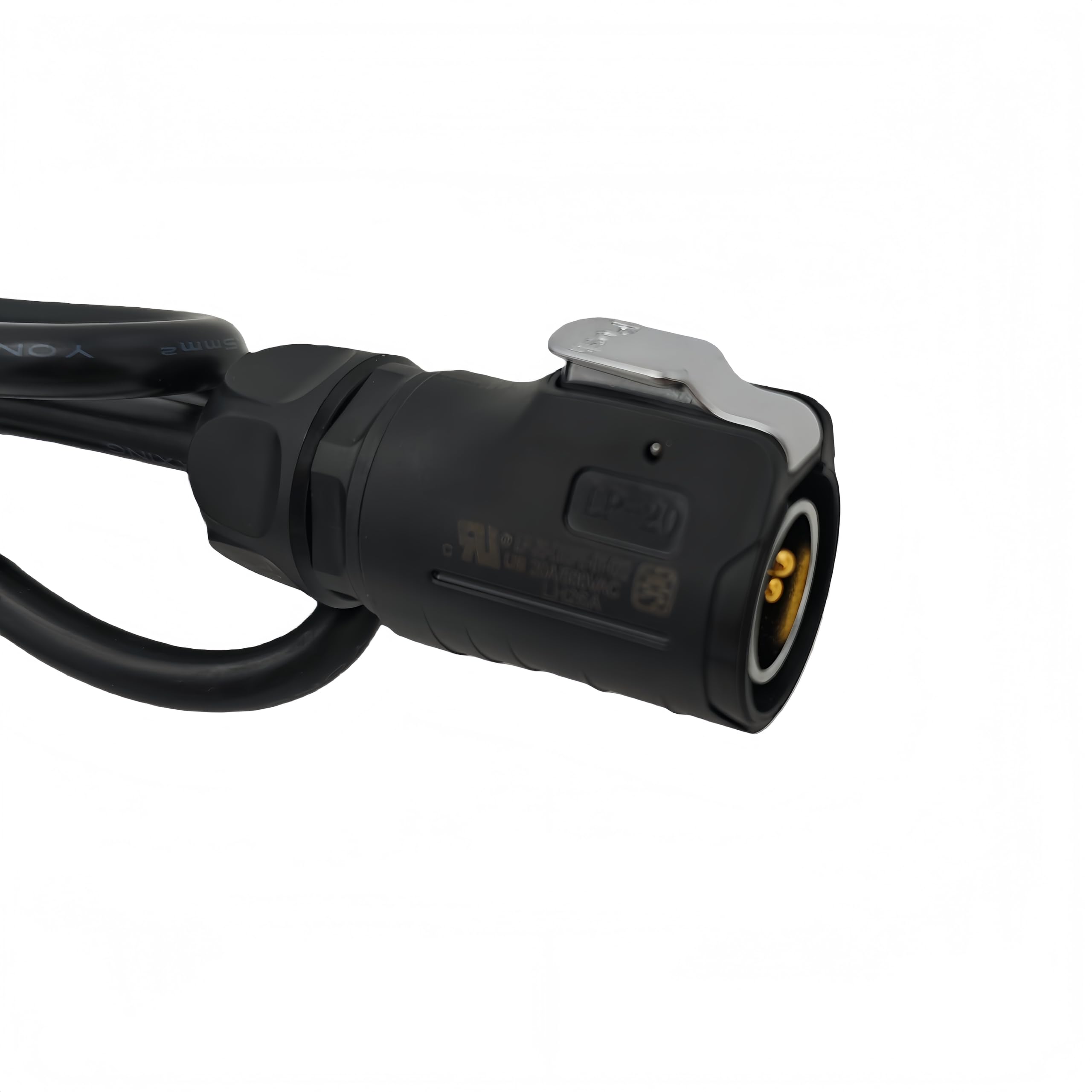 Chargeur de Batterie Li-ION 84V 6A / 10A, Boîtier en Aluminium sûr et Durable, Adapté au Chargeur Intelligent de Batterie au Lithium 20S 72V, avec Prise Mâle Linko P-20 (6A)