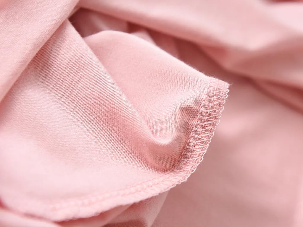 Camisón De Verano Modal para Mujer, con Almohadilla para El Pecho, Manga Corta, Pijama, Sin Sujetador, Fino, De Talla Grande, con Volantes