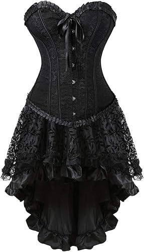 Disfraz de cosplay punk de malla para mujer, corsé gótico, faja moldeadora, sexy, disponible en tallas grandes