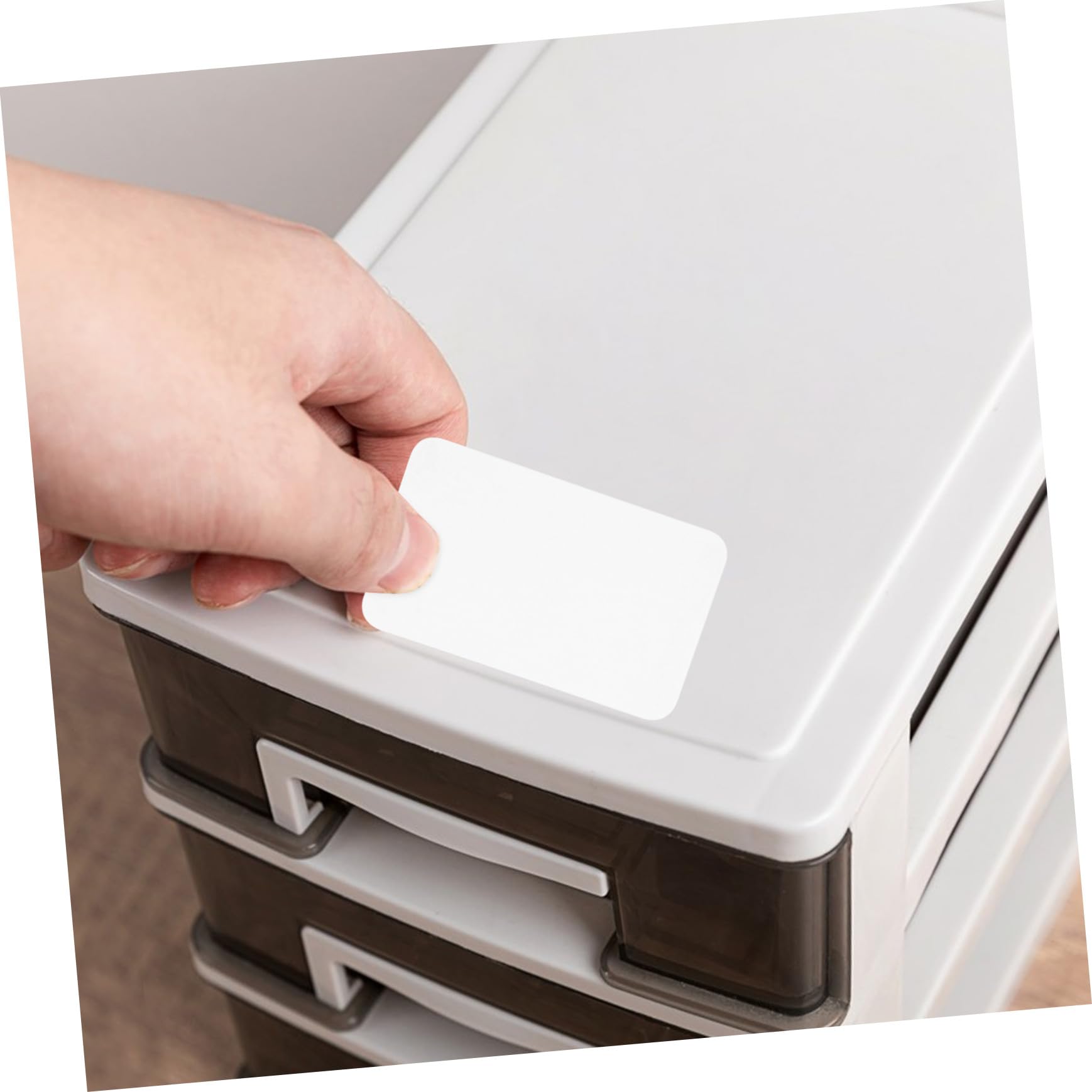 jojofuny 100feuilles Étiquettes Autocollantes Pour Expédition Adresse Et Nom Étiquettes Feuille Papier Blanc Mat