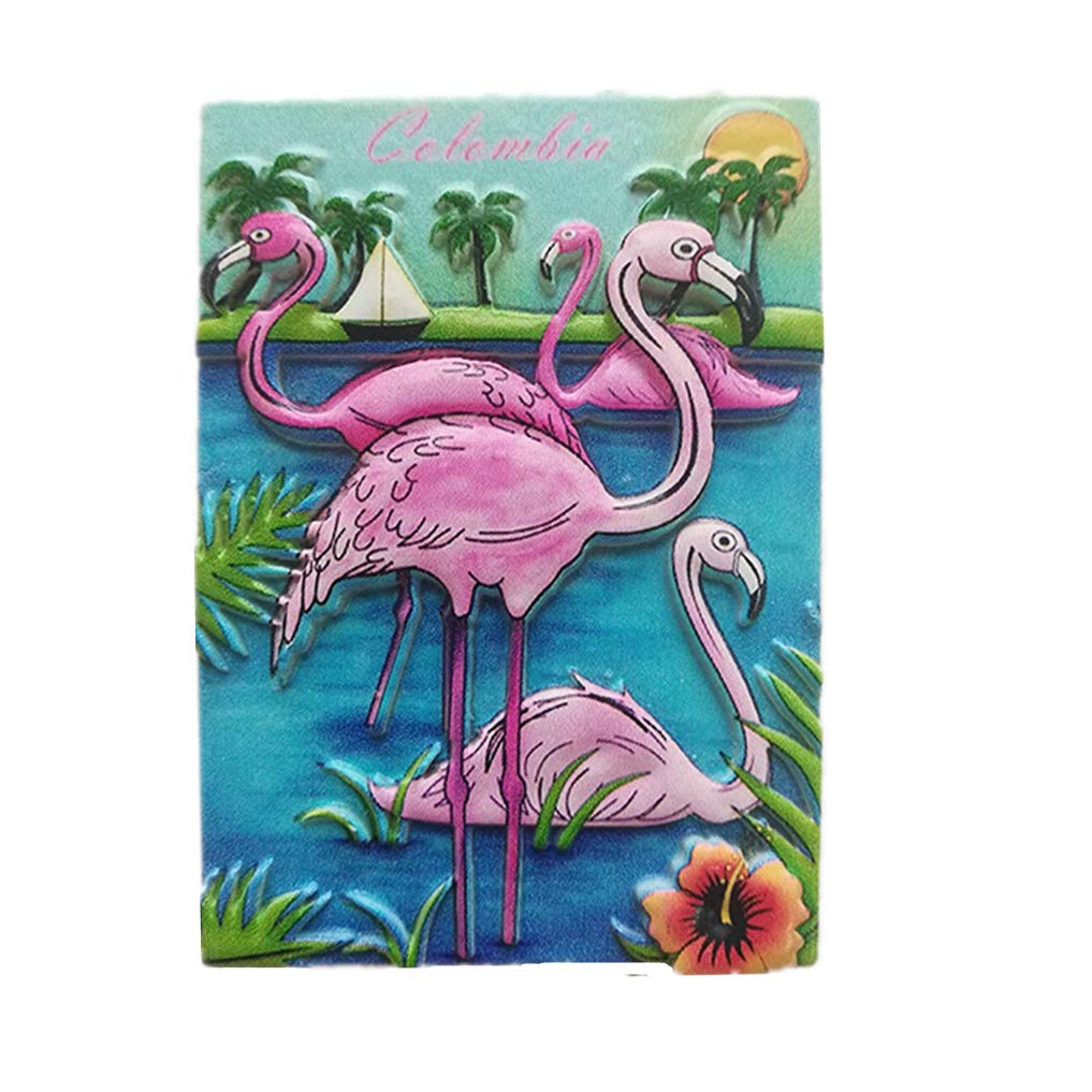 Muyu Magnet Colombia 3D Souvenir Fridge Magnet,Home & Kitchen Decoration Refrigerator Magnet