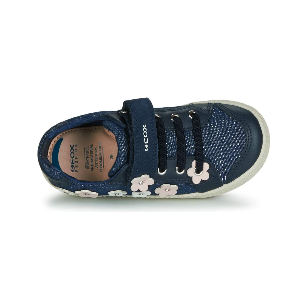 Geox B Kilwi Girl A, Scarpe da Ginnastica Basse Bimba 0-24