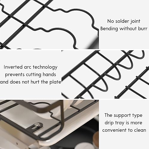 Miniatura 5 de Organizador de armario de cocina extraíble de 2 niveles de acero inoxidable 304 resistente con cajones de almacenamiento para ollas sartenes