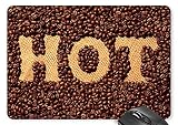 Tapis de Souris café Motif de Lettres Chaudes Tapis de Souris