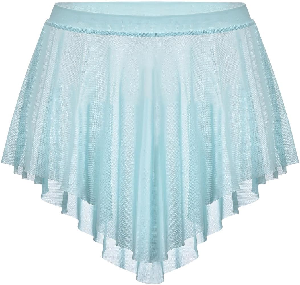 Dance Elite - Thalassa - Hip Length Cover-up Mesh Ballet Dance Skirt for Girls and Women