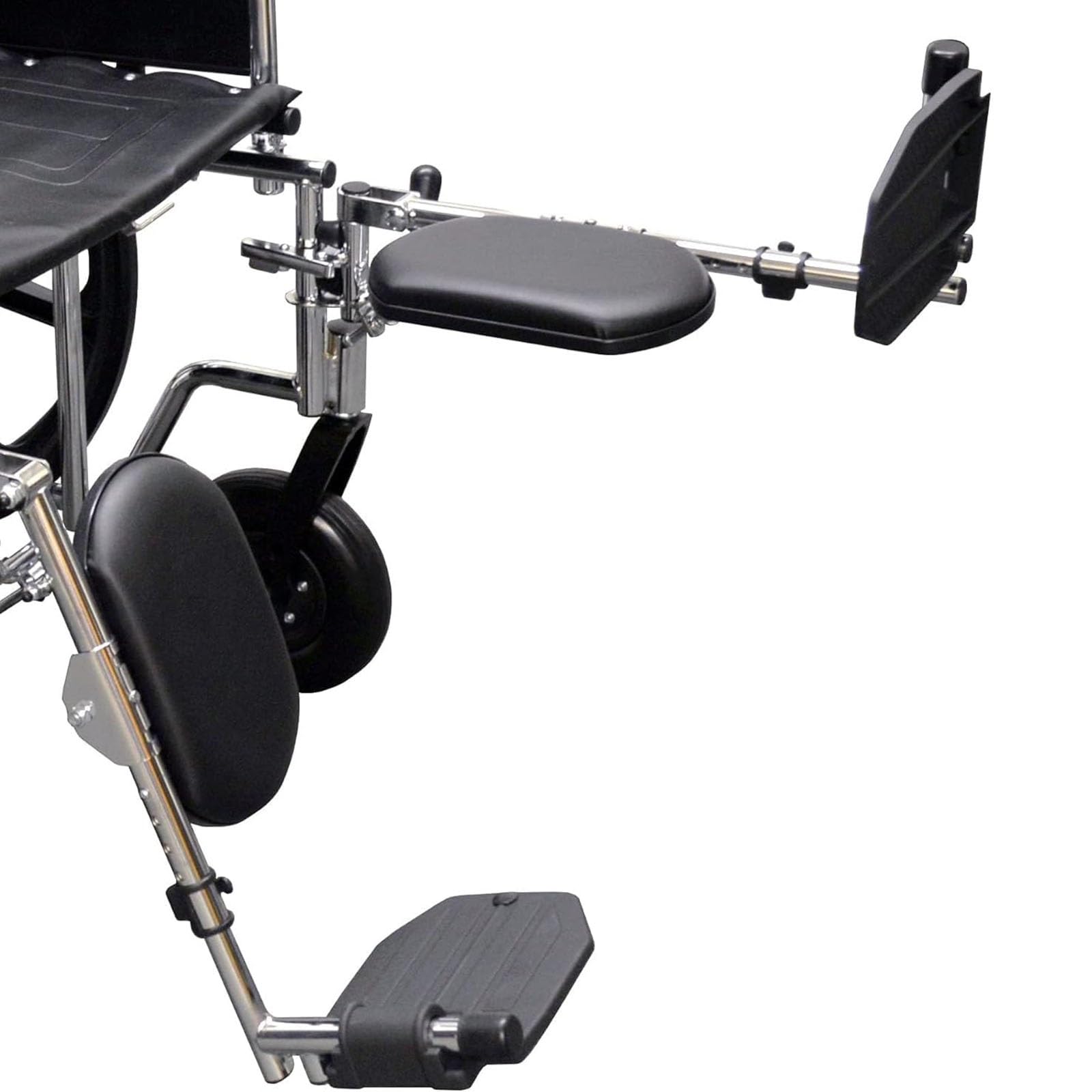 Reemplazo Universal de Reposapiés ReposapiéS Elevables para Sillas de Ruedas Ángulo Ajustable de 90° a 180° Soporte de Pedal para Usuarios de Sillas de Ruedas
