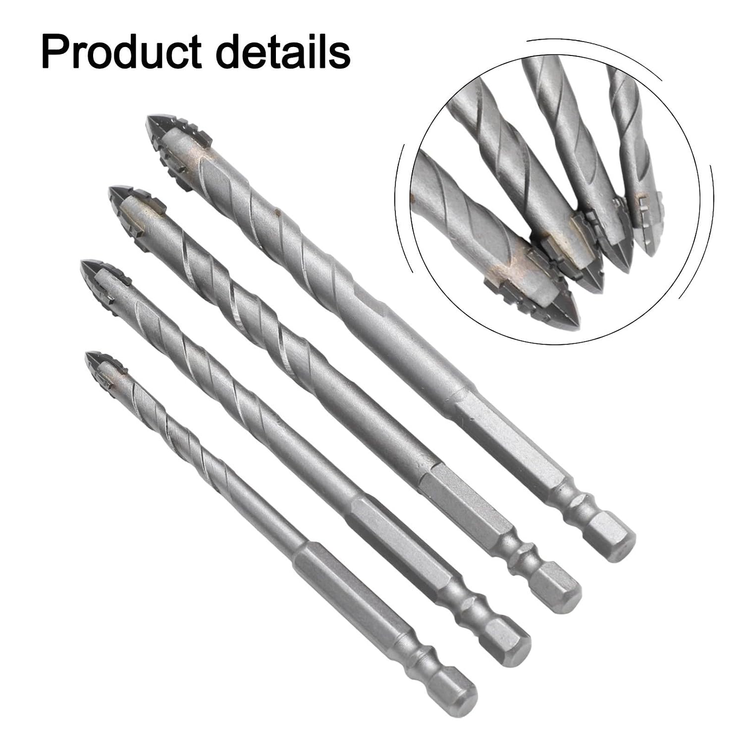 High Speed Eccentric Drill Bits for Glass Tile and Cement Applications