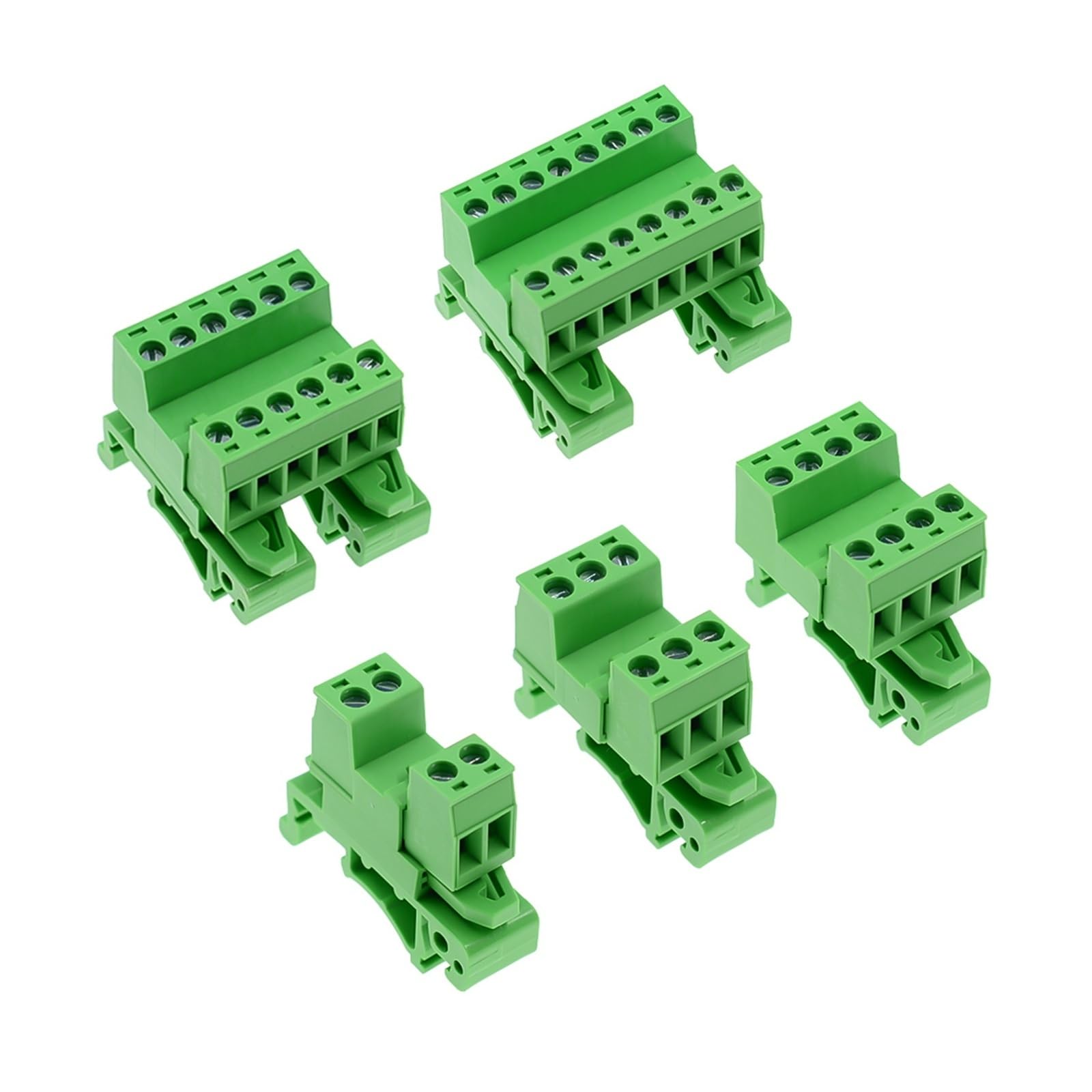1 set di morsettiere a vite da 2-20 pin con passo 5,08 mm