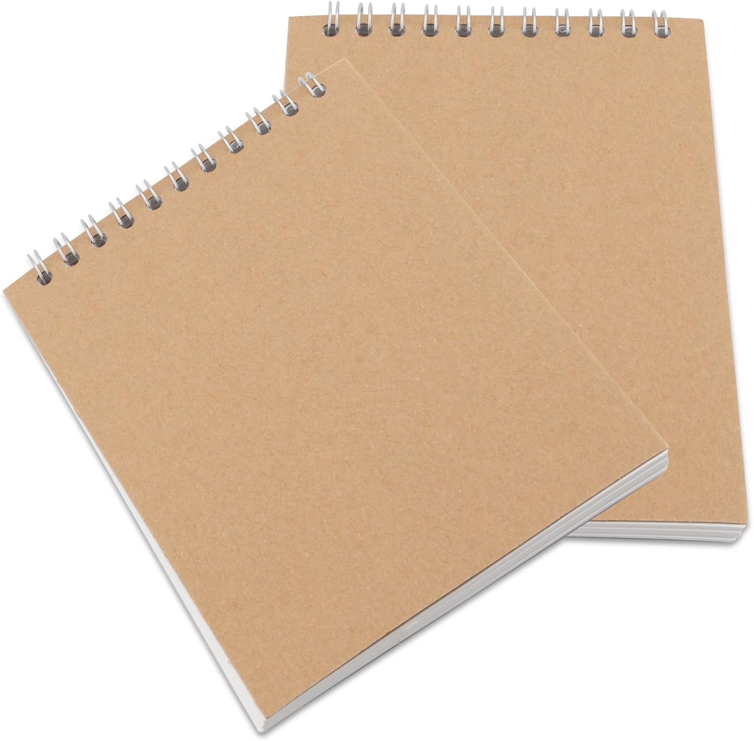 30 Pack A6 Sketch Pads, 60 Sheets/120 Pages Top Spiral Bound Sketchbooks, 70gsm Blank Page Drawing Pads for Sketching, Drawing, Journaling