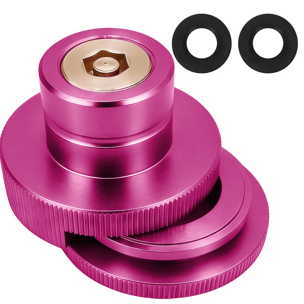 Quick Connect Adapter für CO2 Soda, Soda Quick Connect Adapter, Kompatibel mit Duo/Art/Terra Sprudelwasserbereiter, Quick-Adapter für Anschluss de Original CO2-Zylinder mit Trapezgewinde TR21-4