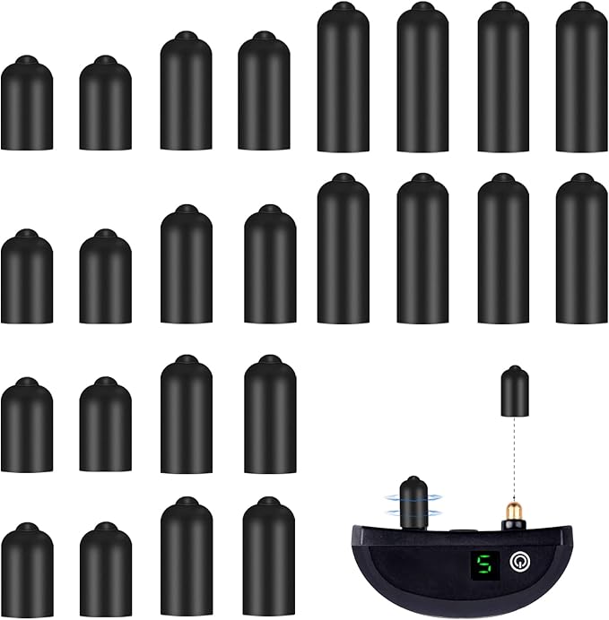 Aphrordity 24 Pcs Dog Shock Collar Rubber Tips, Dog Prong