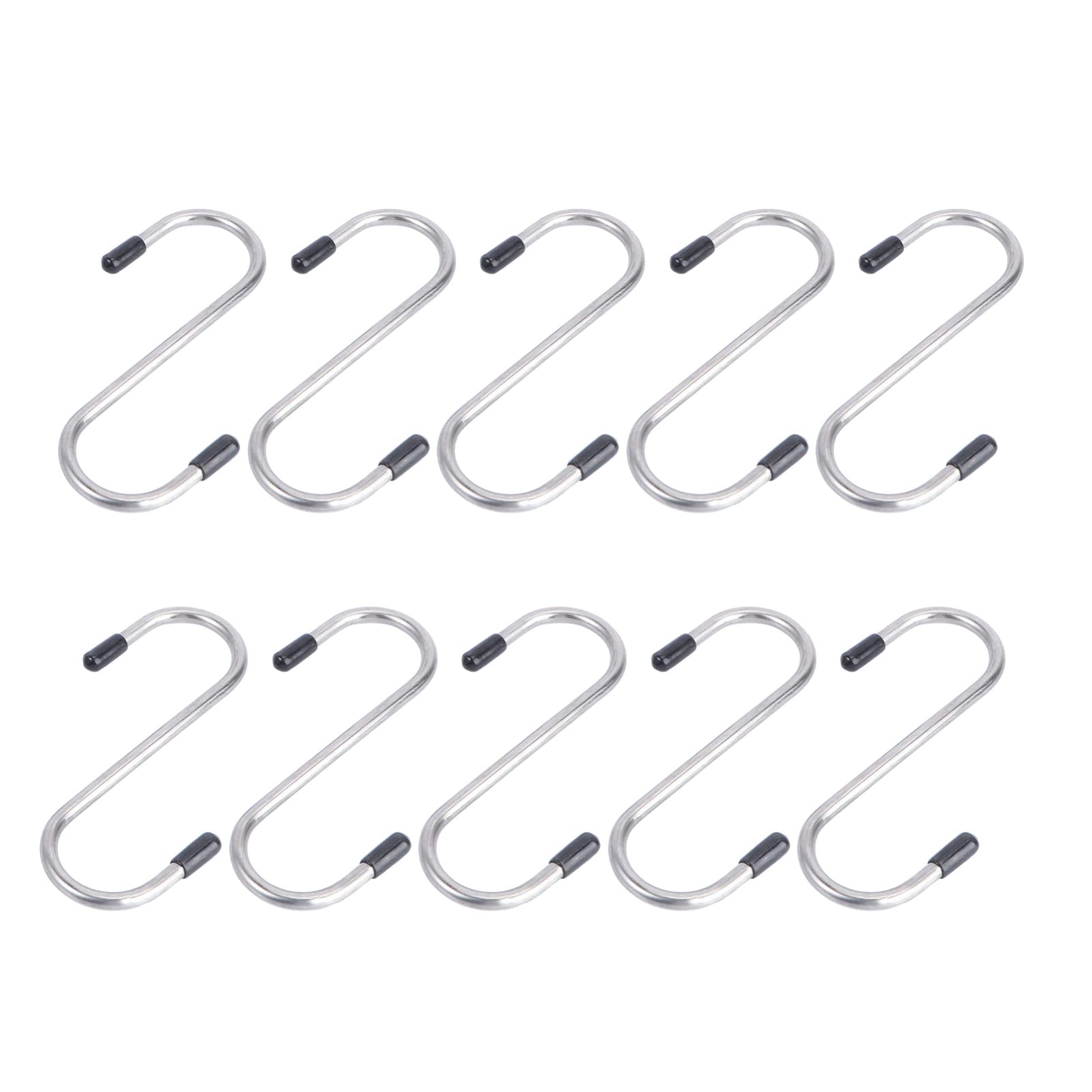 VASDEV Clips de Metal Heavy Duty Metal Clips Heavy Duty 2 Piezas Ganchos en Forma de S Ganchos de Alambre en Forma de s Mini Ganchos de Adorno Ganchos de Enredaderas de jardinería Colgado