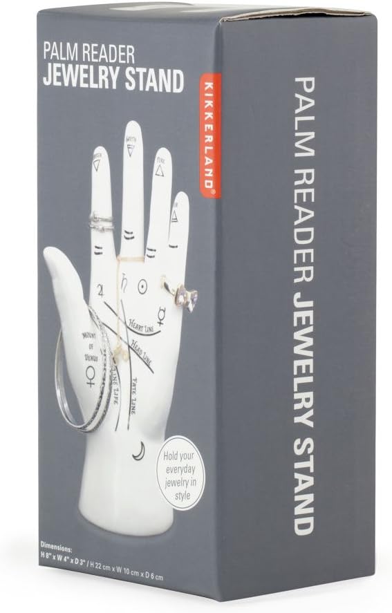Kikkerland JK17 Palm Reader Jewelry Stand : Clothing, Shoes & Jewelry