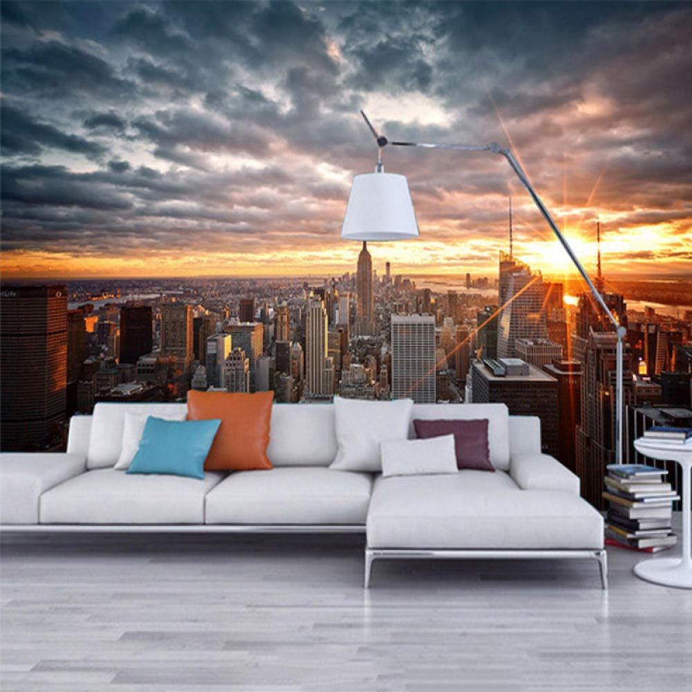 Papier Peint New York 3D pour Décoration Murale Salle À Manger