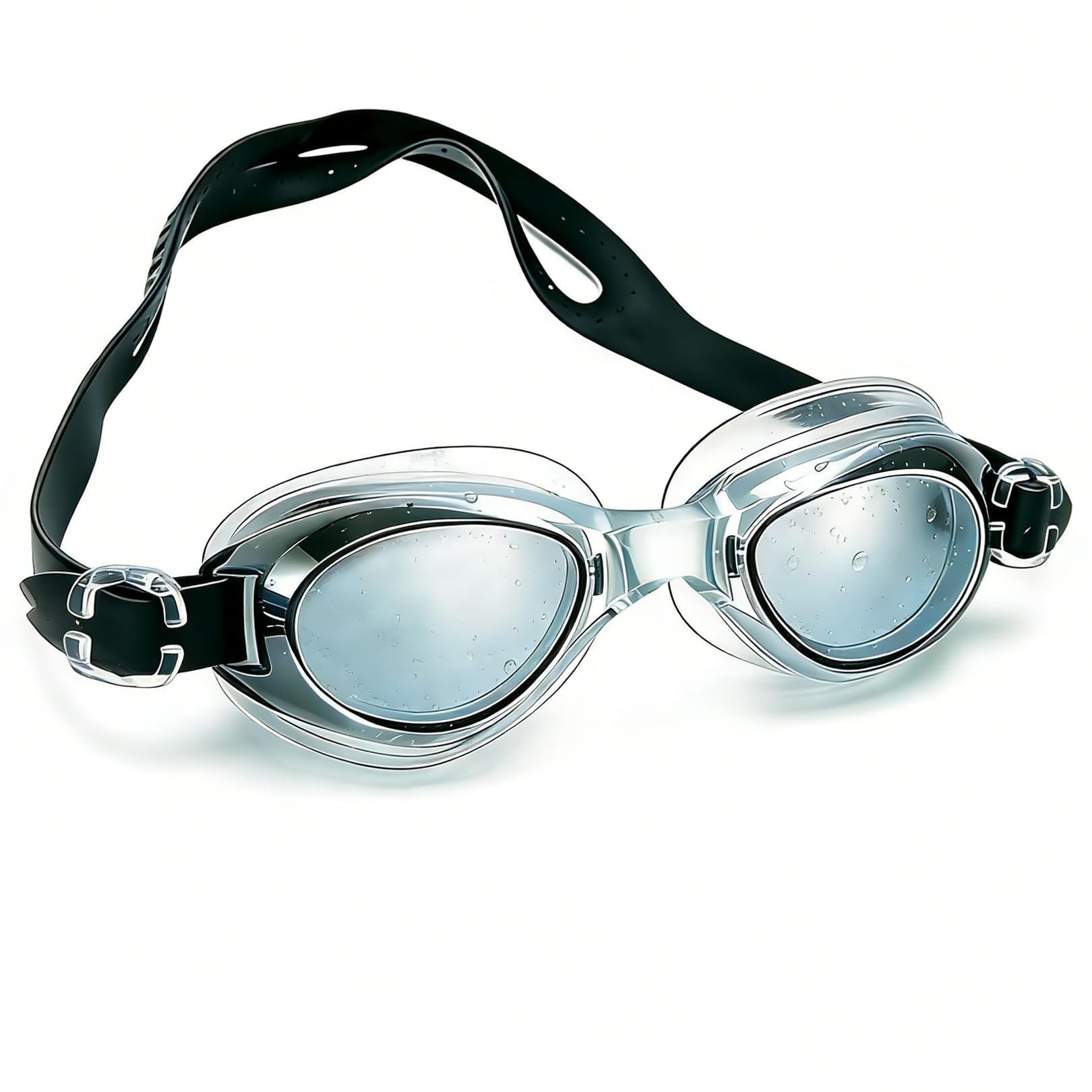 BRIARLEYSKY Swimming Goggles and Anti Fog Goggles Swim Adult Unisex