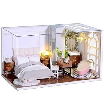 【ルミエールモコ】インテリア小物セット Amazon | moin moin 1/32 ドールハウス ミニチュア 手作りキット