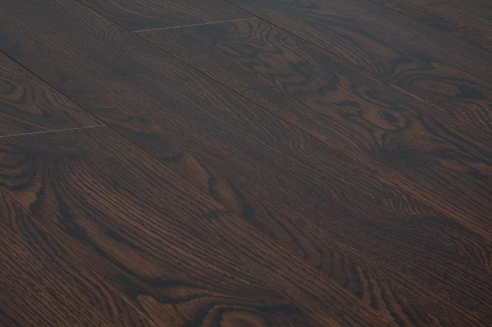 Roasted Espresso #1170 Laminate Flooring, 15mm Thick x 5in W x 48in L (16.48 sqft/case)