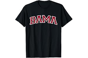 Bama: Heart of the South: Alabama T-Shirt Alabama State Graphic Tee