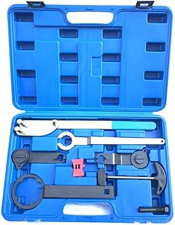 Fyssnn Herramienta de correa dentada para coche, herramienta de cadena de distribución, juego de herramientas de ajuste de motor, compatible con VW Up, Audi 1.0, 1.2, 1.4 TSI EA211