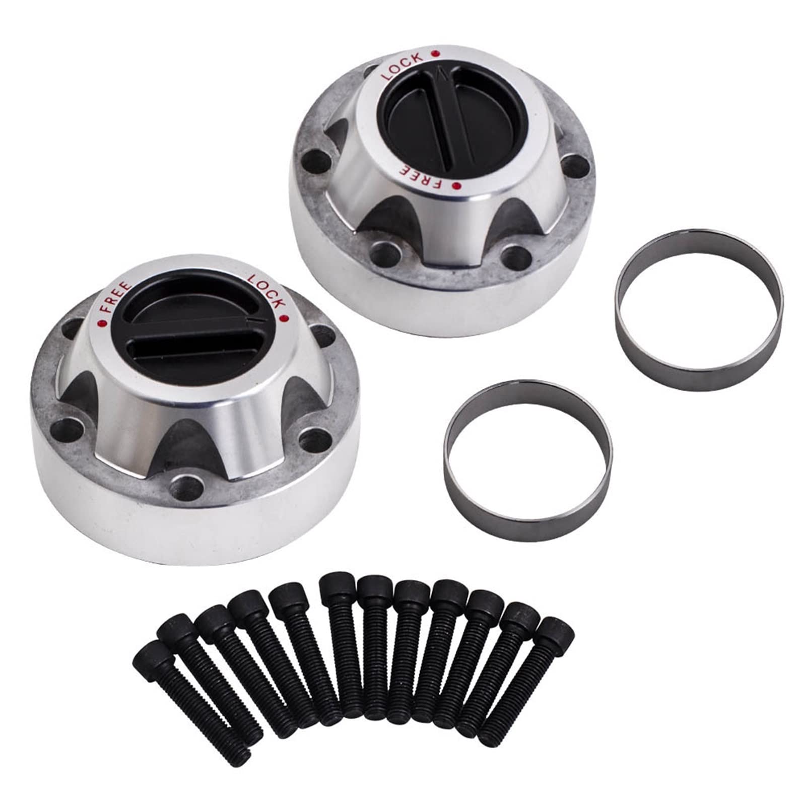 2 cubos de rueda libres aptos for Nissan Patrol GU GQ Auto a cubo de bloqueo Manual 4025001J01