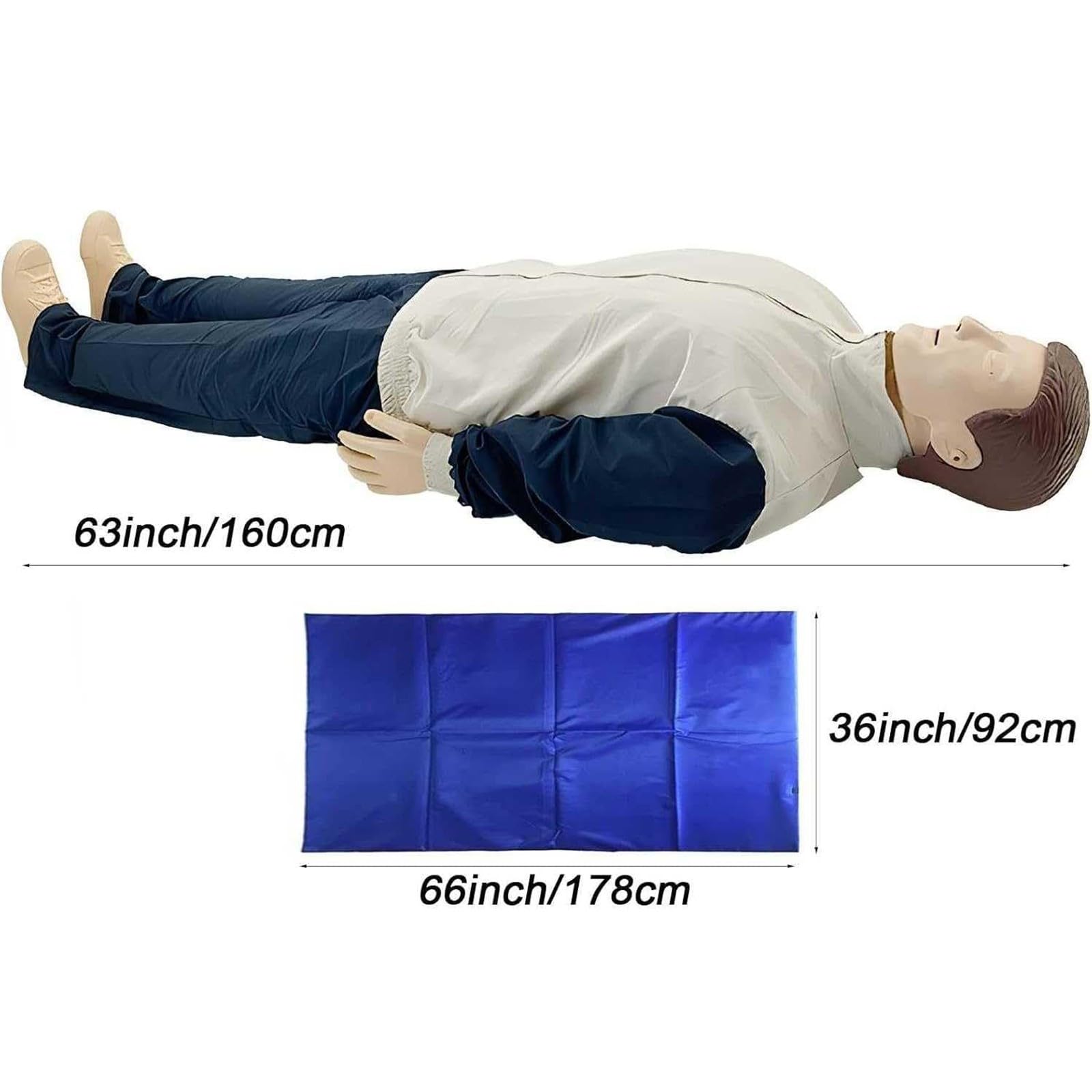 CPR Manikin für Beatmung, Erwachsenen-Trainingsmodell, Erste-Hilfe-Trainings-Übungspuppe für künstliche Atemkompressionen A