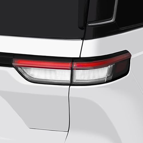 Miniatura 8 de SlickMod Tinte de humo de vinilo precortado para luz trasera Jeep Grand Cherokee 2022-2023 (20% humo oscuro, 3. señal de giro y marcha atrás)