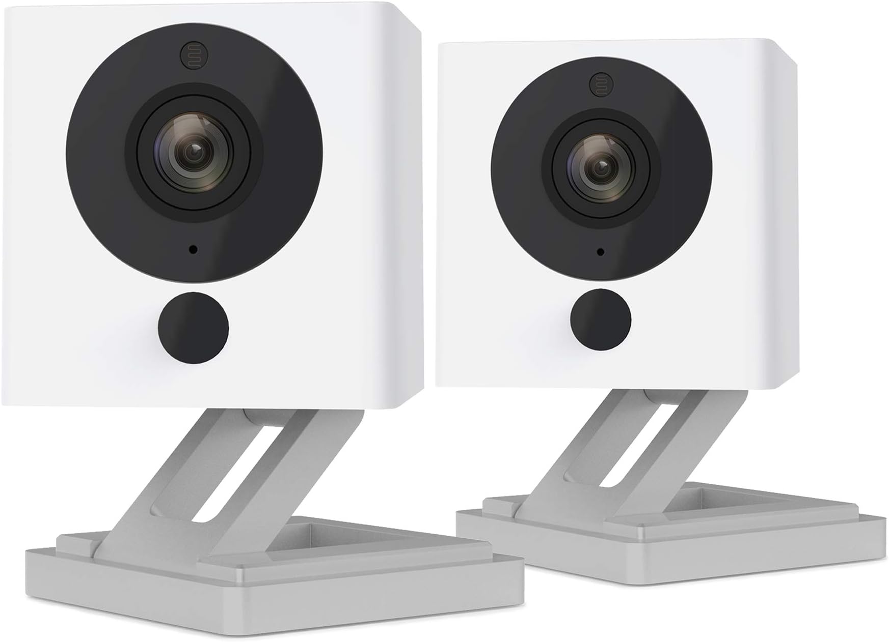 Neos SmartCam Twin Pack | Security Camera, Compatible with Alexa, 1080P Full HD, Night Vision, 2-Way Audio Smart Camera | UK Warranty, Set of 2 Pieces