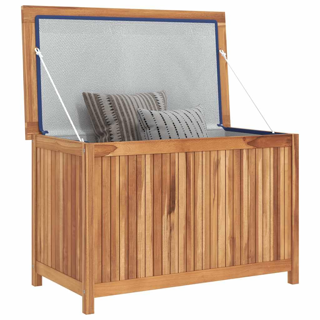 Generico Baule da Giardino 90x50x58 cm in Legno Massello di Teak,Mobili da Giardino,Cassapanche da esterno-315380
