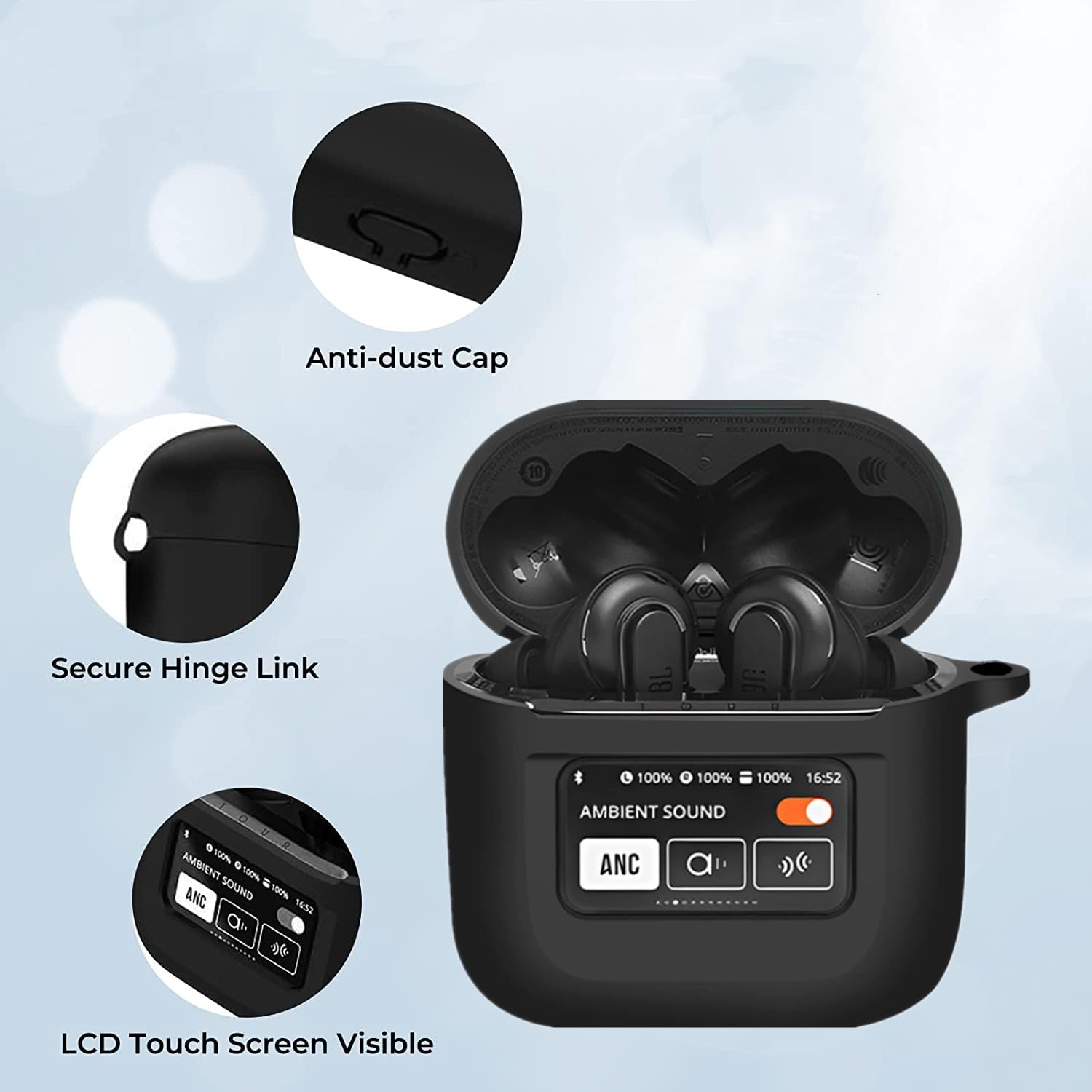Amazon.com: Ankersaila Case Compatible with JBL Tour Pro 2, Soft