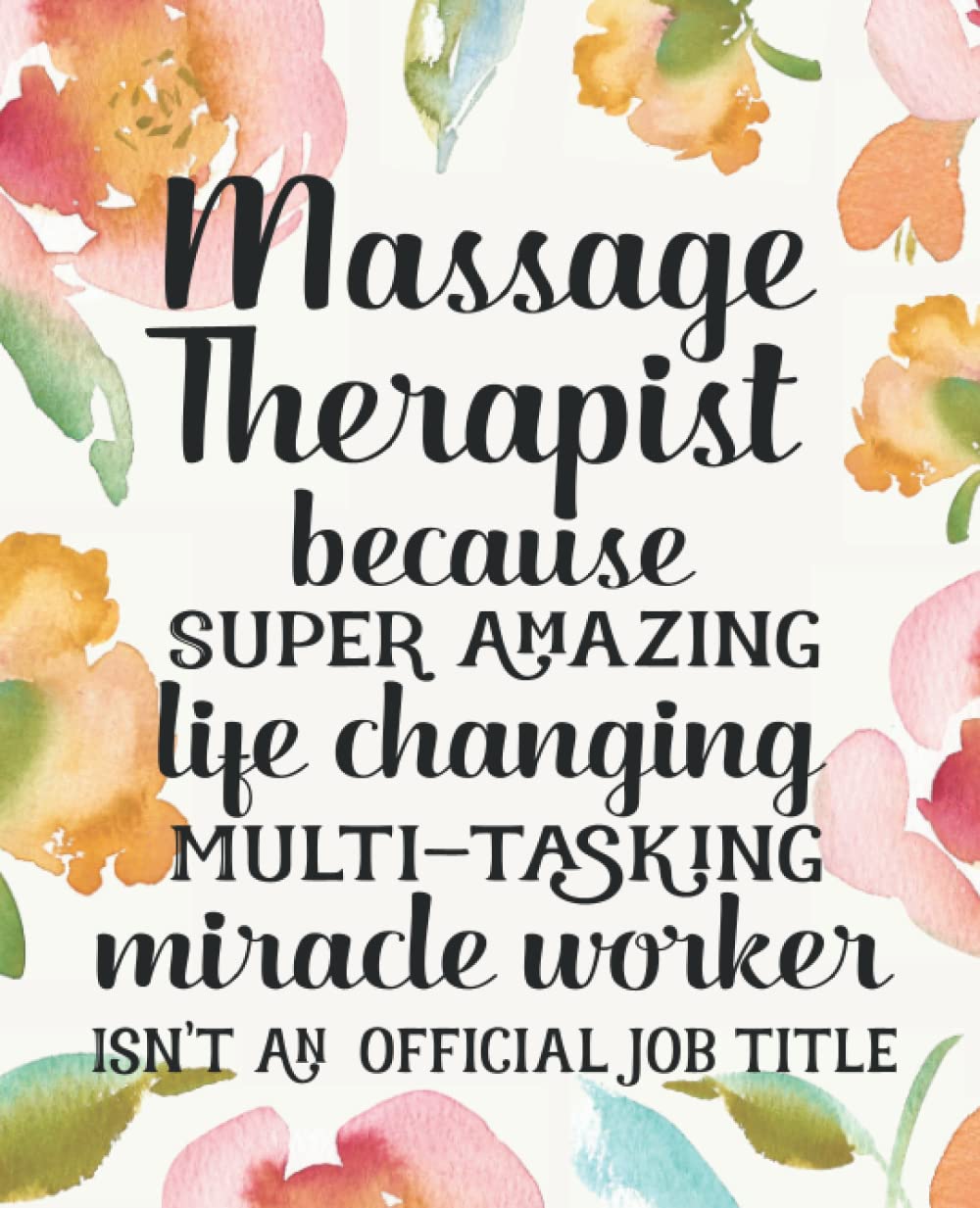 Massage Therapist Gifts: Funny Thank You Appreciation Present for Women